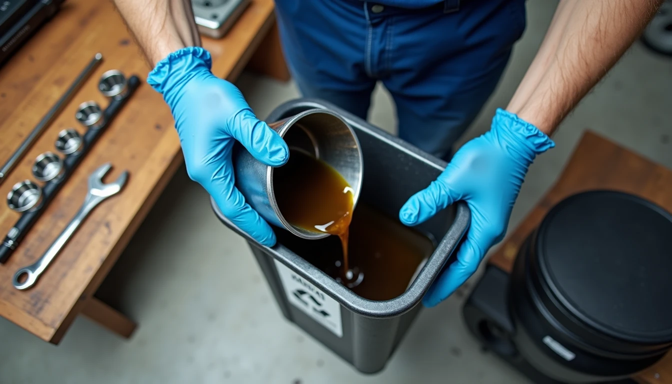 Properly handling used motor oil prevents carcinogen exposure and protects your long-term health.