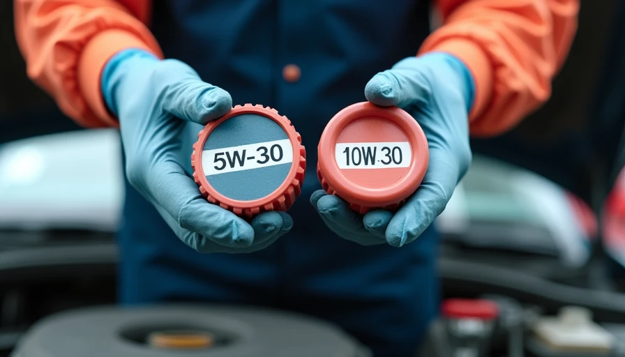 Illustration for 5w30 vs 10w30 what's the difference