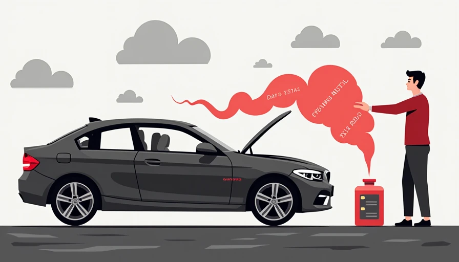 Visual context for how long can you drive with mixed coolant