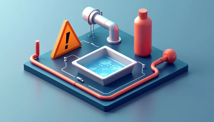 Illustration for flushing coolant after mixing wrong types