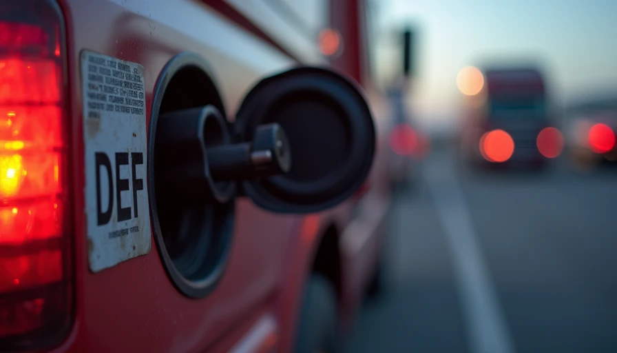 Visual context for diesel exhaust fluid