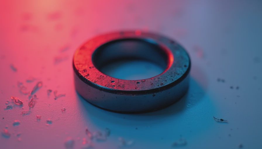 Illustration for spun rod bearing