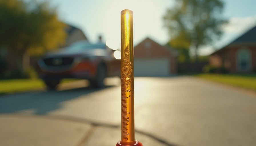 Visual context for how to read oil dipstick